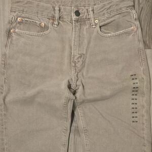 American Eagle Outfitters Men's Khaki Straight Jeans